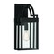 Designers Fountain Monroe 185 in 1Light Matte Black Outdoor Wall Lantern with Clear Glass Shade D240M-8OW-MB - alternate 1